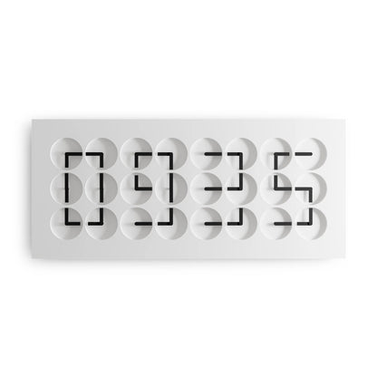 Wall Clock 24 - designed mechanical art