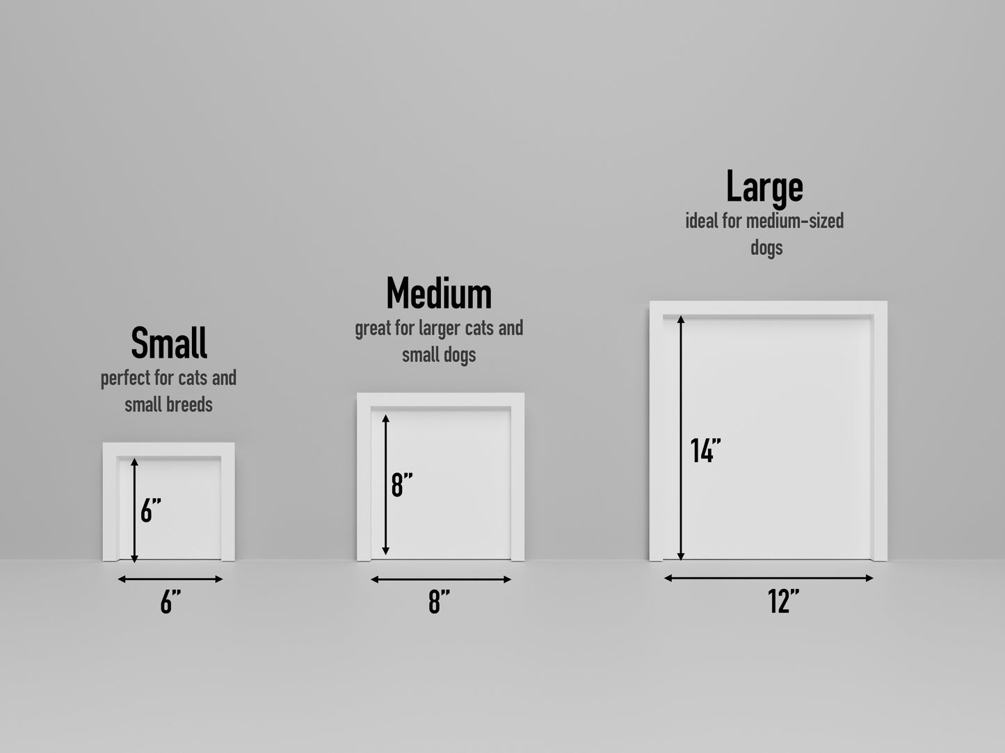 Pet Flap Door - Cat & Dog Pass Door Kit