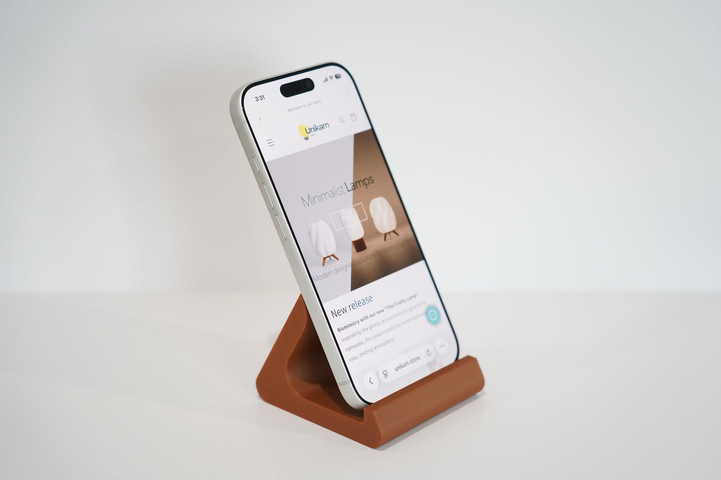Basic Phone Stand - The Wave