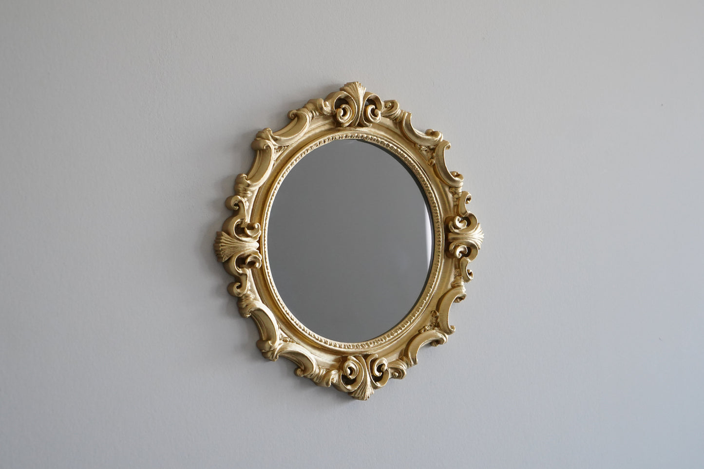 The Gold Baroque Mirror