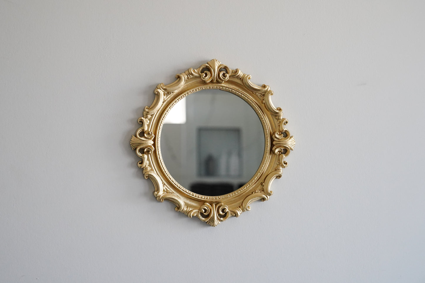 The Gold Baroque Mirror