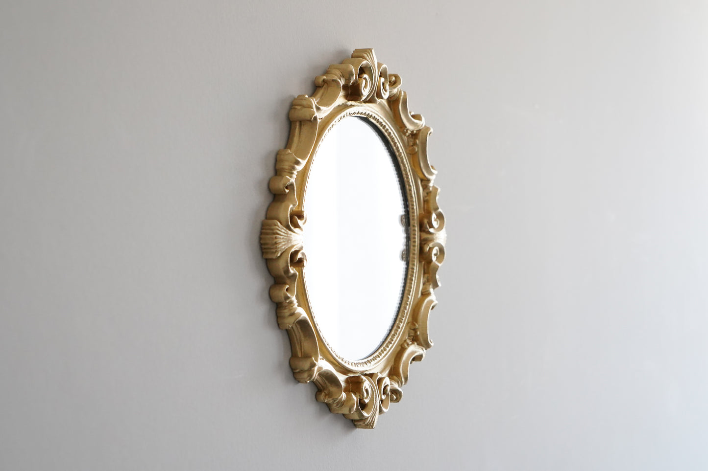 The Gold Baroque Mirror