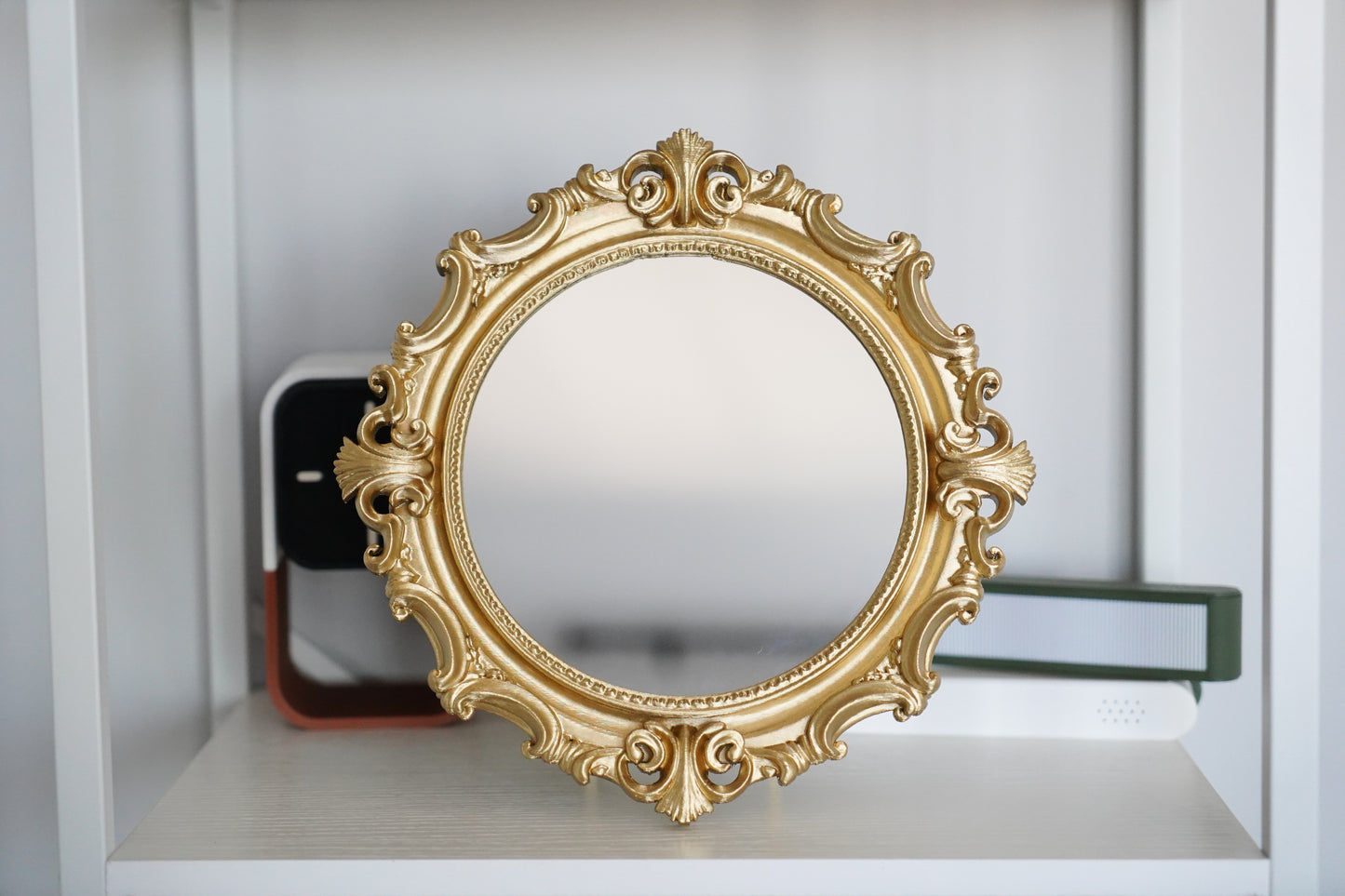 The Gold Baroque Mirror
