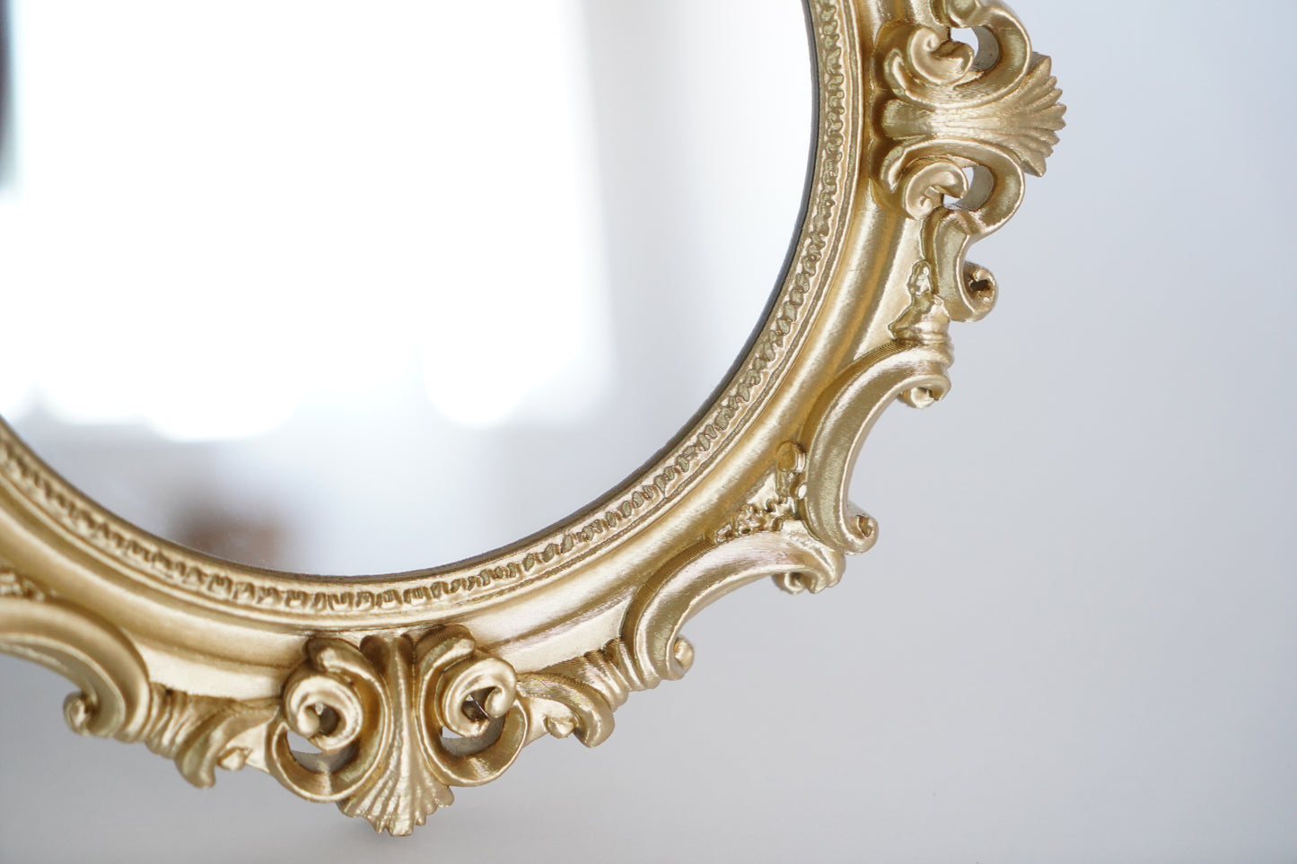 The Gold Baroque Mirror