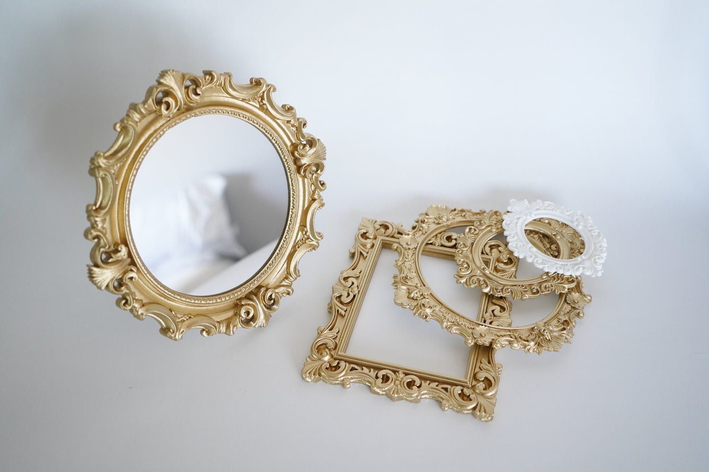 The Gold Baroque Mirror