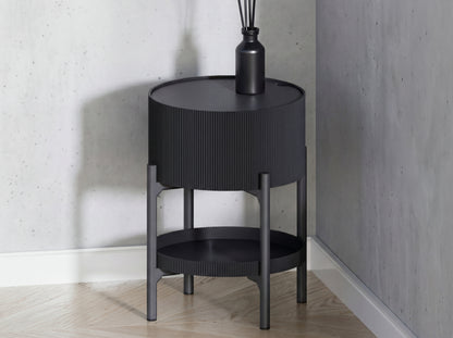 Side Table Multi-Level with Storage Space