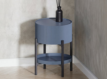 Side Table Multi-Level with Storage Space