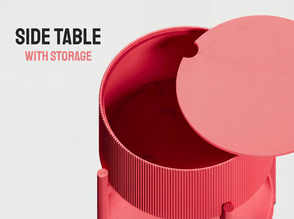 Side Table Multi-Level with Storage Space