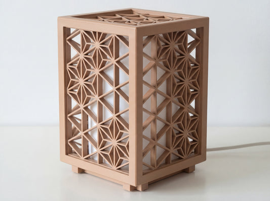 The Kumiko Lamp: Japanese Woodworking Lighting Style