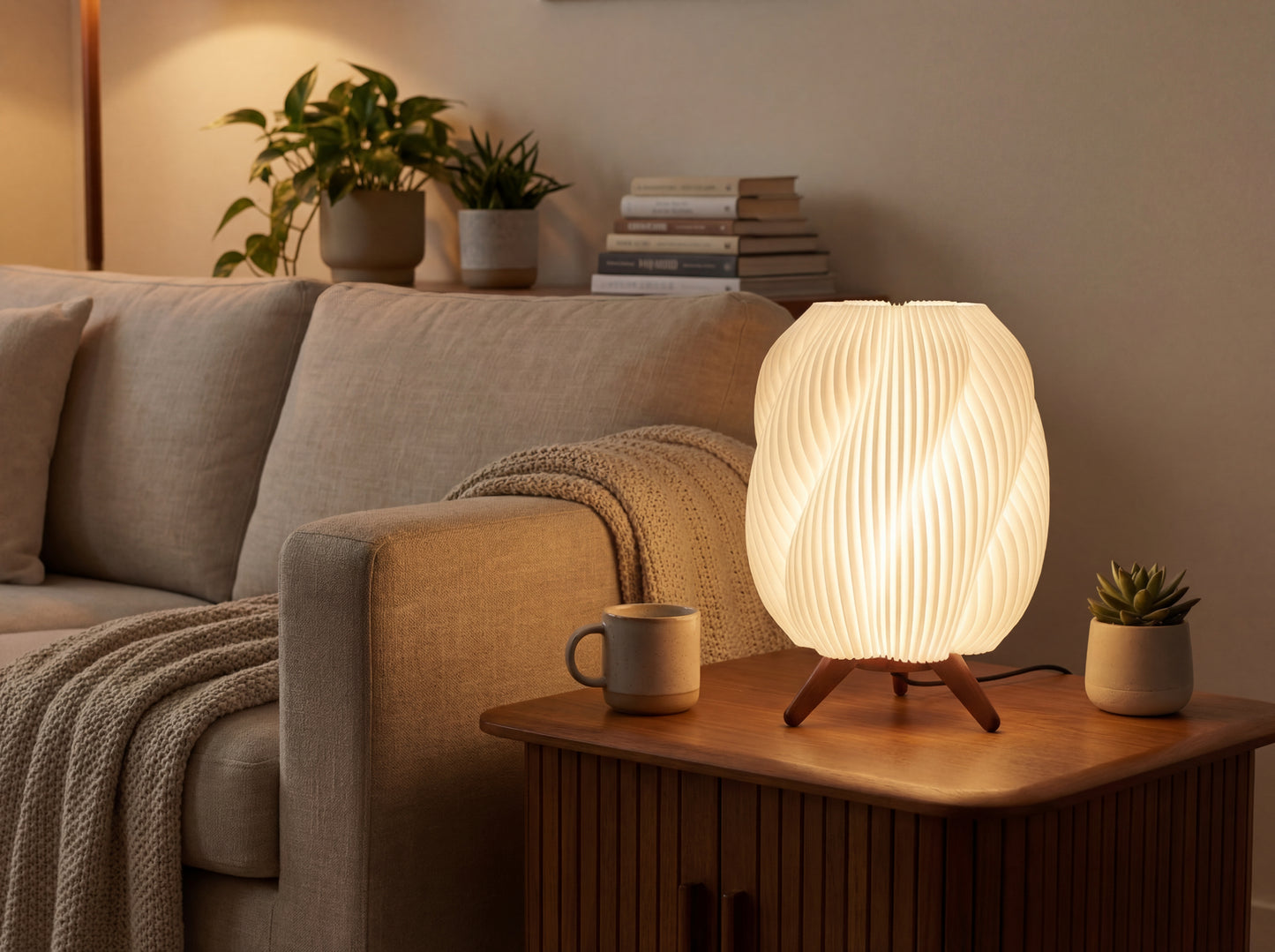 The Swirl Lamp