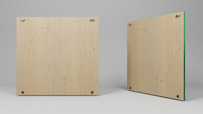 Wall Calendar Wooden Retro Design