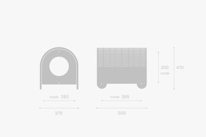 A cozy house for your pet. Cats Dogs Condo & Bed & House