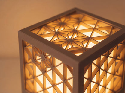 The Kumiko Lamp: Japanese Woodworking Lighting Style