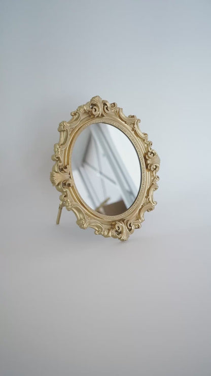 The Gold Baroque Mirror